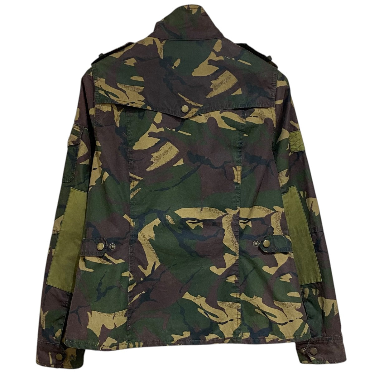 Barbour カモフラValiant Wax Jacket1501016 古着・中古-2枚目のアイテム画像