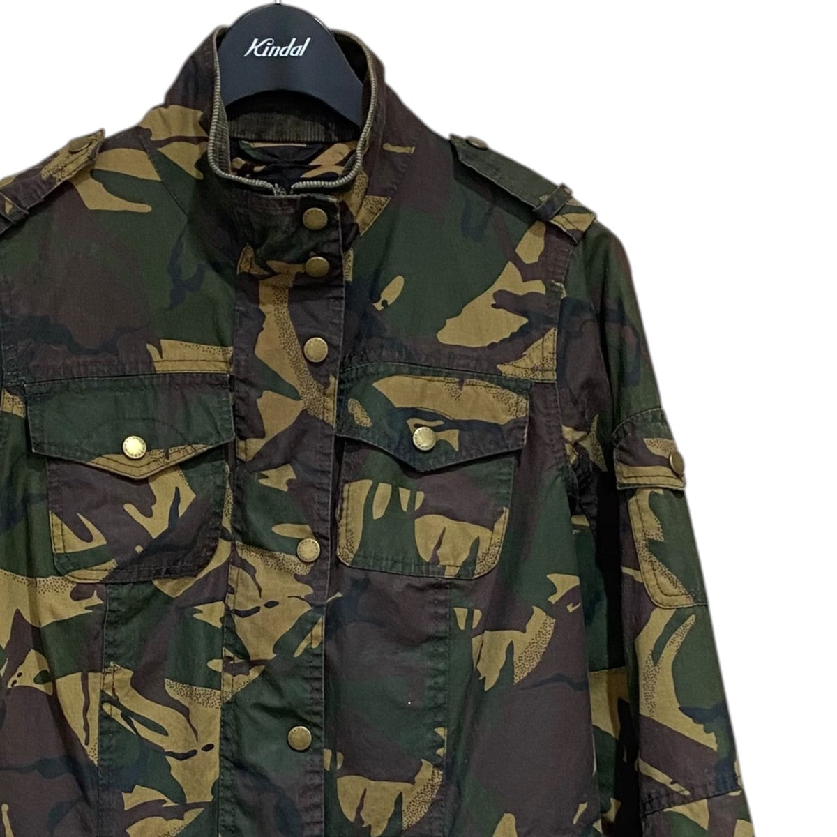 Barbour カモフラValiant Wax Jacket1501016 古着・中古-3枚目のアイテム画像