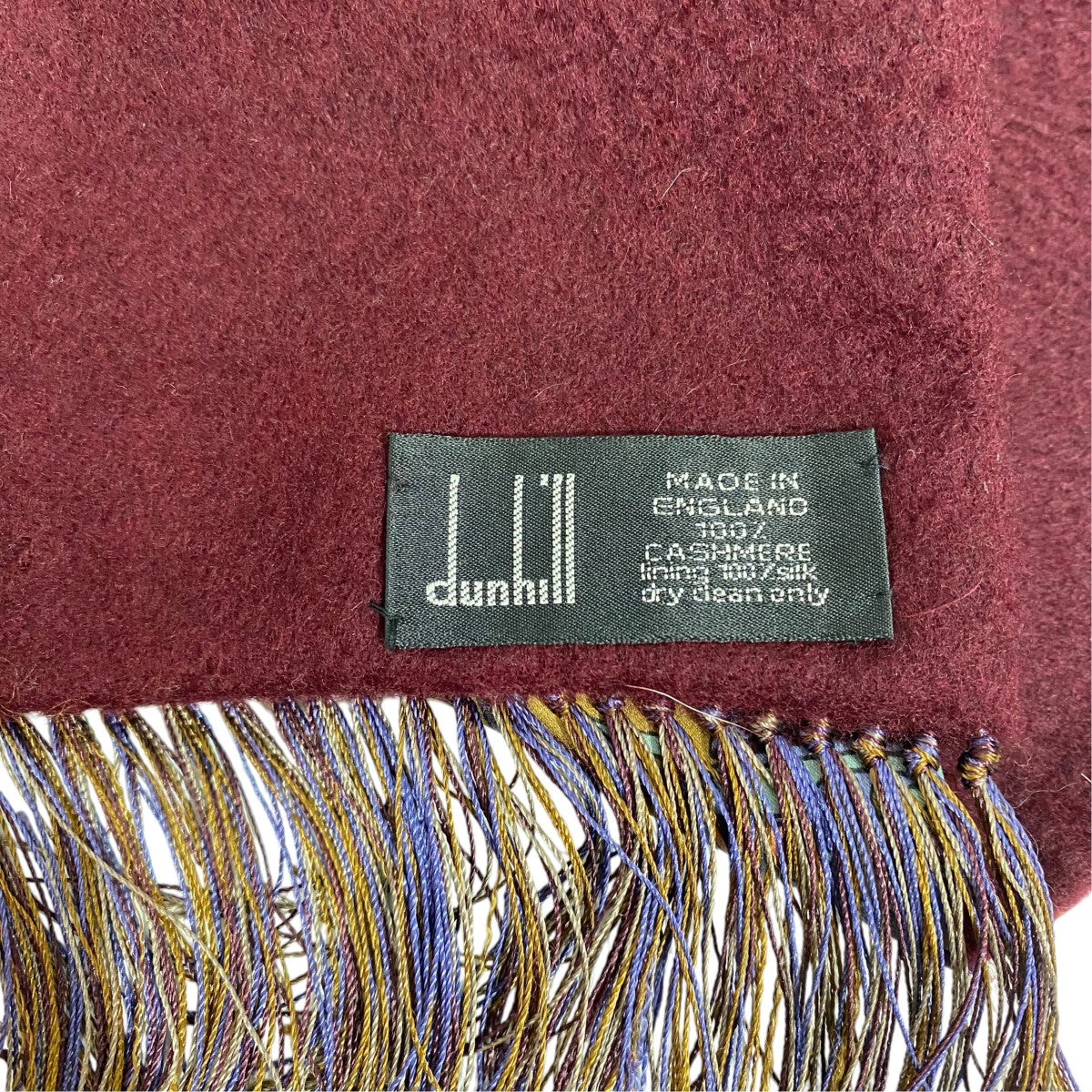 dunhill 総柄マフラー 古着・中古-5枚目のアイテム画像