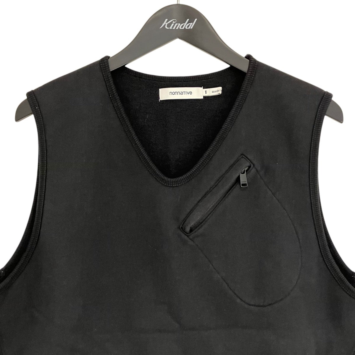 nonnative(ノンネイティブ) 「HIKER VEST COTTON SWEAT