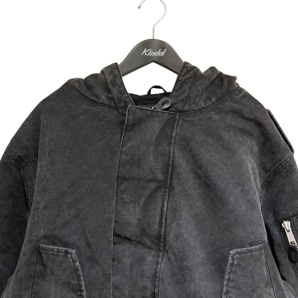 ENTIRE STUDIOS(エンタイアスタジオ) W2 BOMBER IRONフーデッド