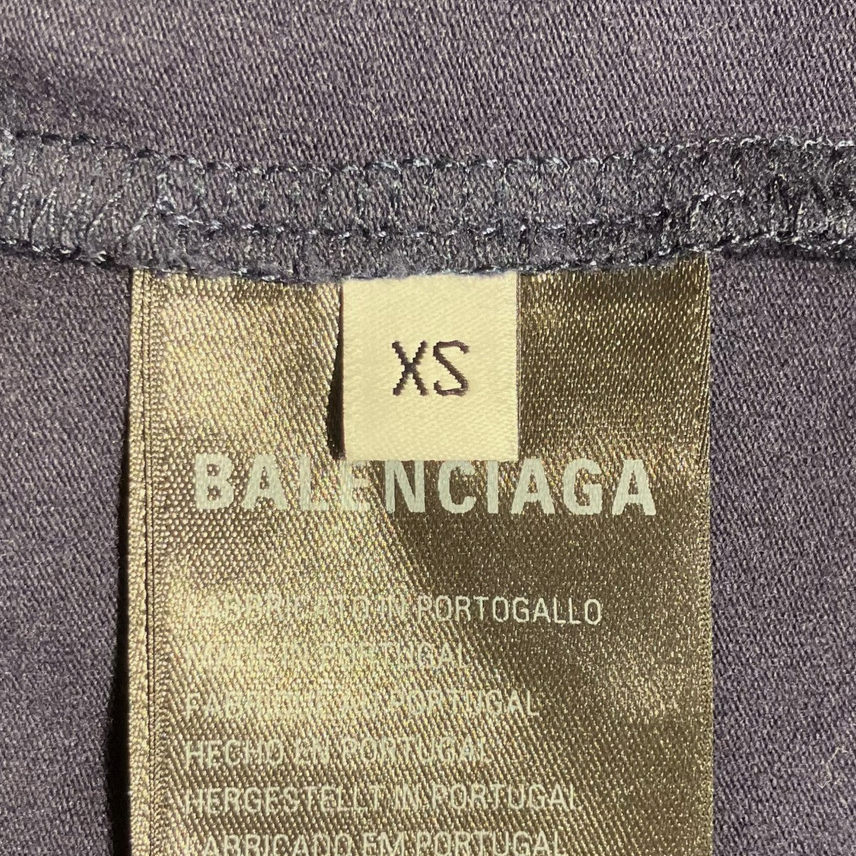 BALENCIAGA タートルネックTシャツ767869 古着・中古-4枚目のアイテム画像