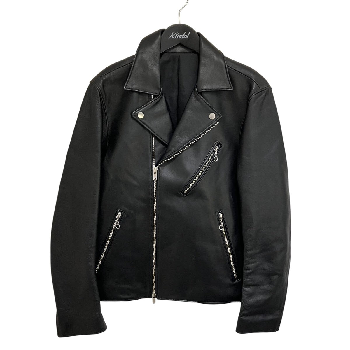 ✨️極美品✨️リドム レザージャケット シングルライダーズ 黒　 Lサイズ LIDnM(リドム) SINGLE RIDERS JACKETレザージャケットL17SS-17