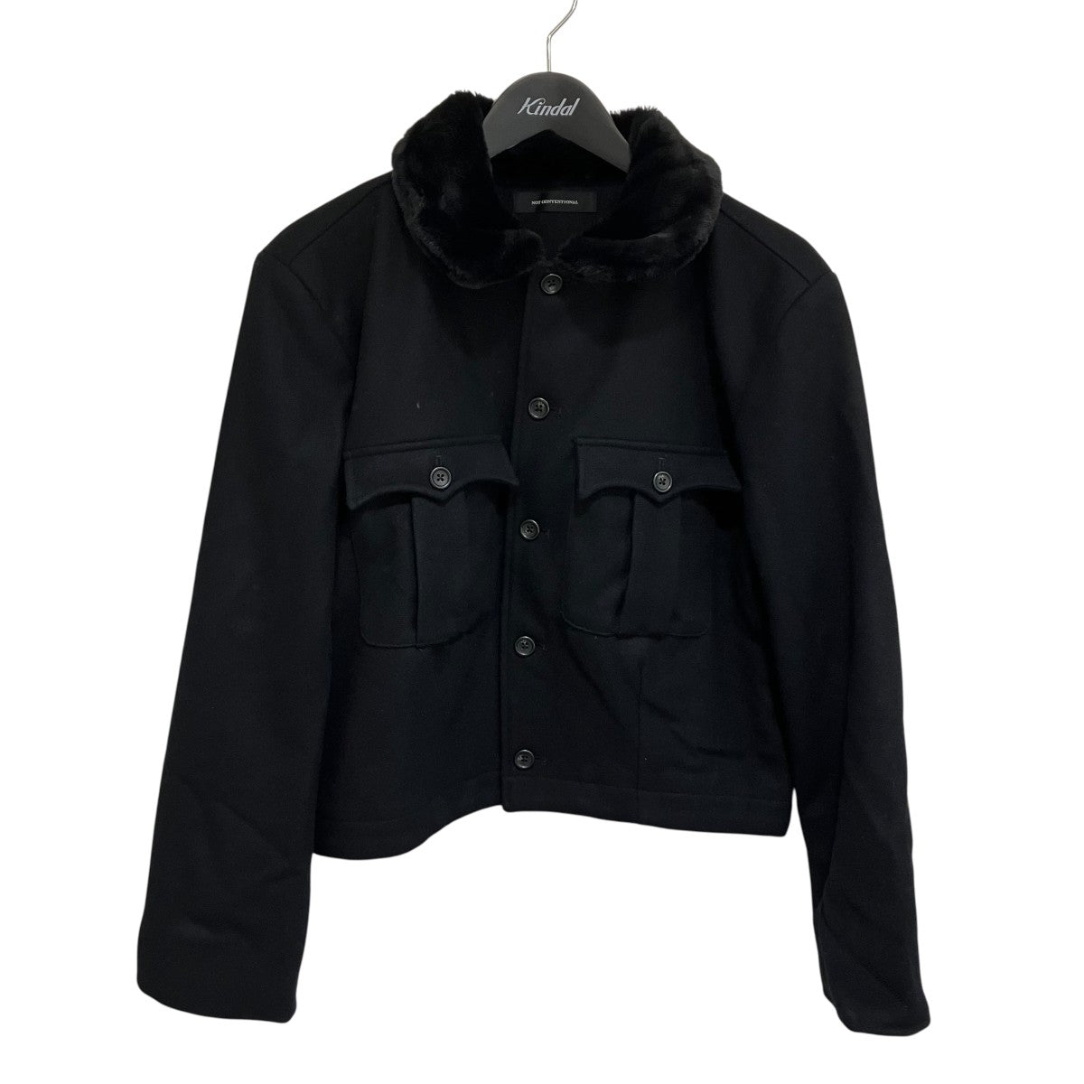 ウールジャケットN22-051-BLK