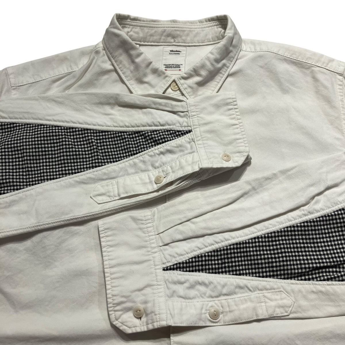 VISVIM(ビズビム) 「ALBACORE LUNGTA GIZA OX」ボタンダウンシャツ