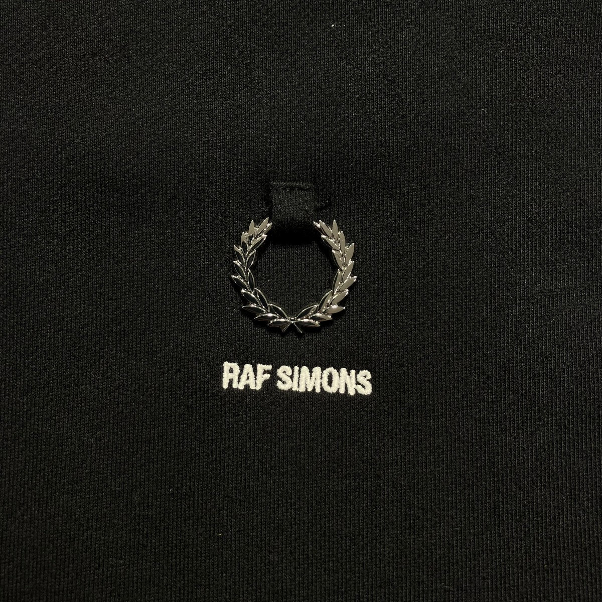 RAF SIMONS×FRED PERRY 「PRINTED HOODED SWEAT」スウェットパーカーSM7067 古着・中古-5枚目のアイテム画像