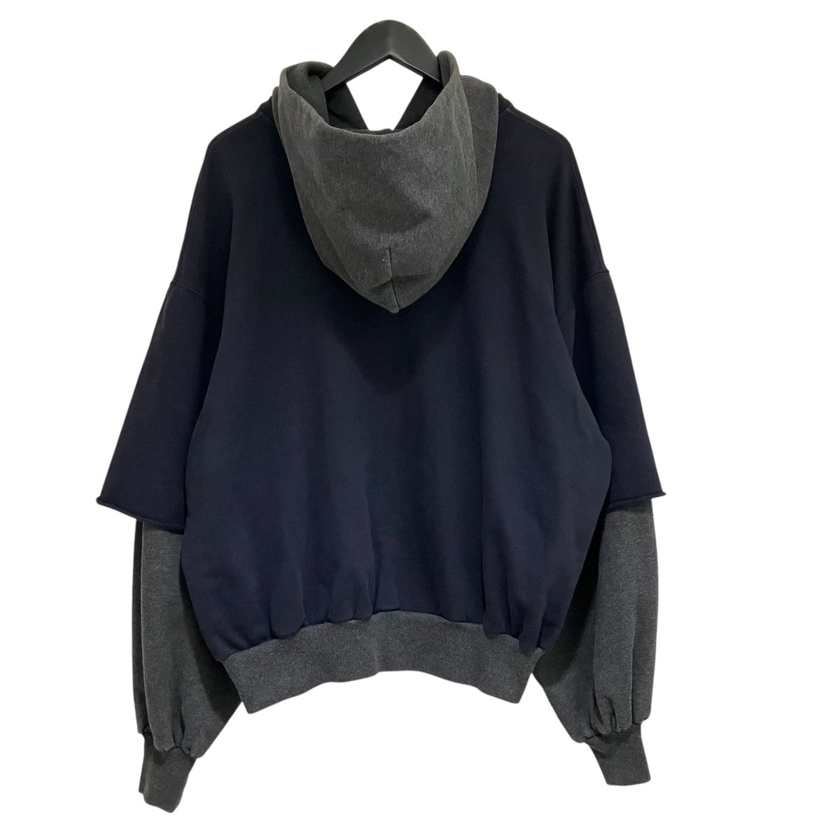 「COMBO HOODED SWEAT SHIRT」スウェットパーカー