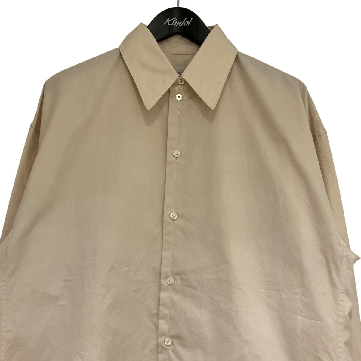 LEMAIRE 「REGULAR COLLAR TWISTED SHIRT」長袖シャツSH305 LF839 古着・中古-2枚目のアイテム画像