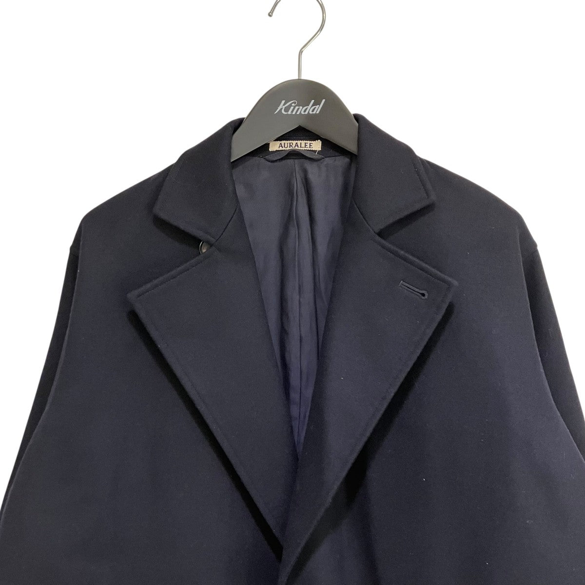 AURALEE LIGHT MELTON OVER COAT オーラリー 中古・古着通販】AURALEE (オーラリー) LIGHT MELTON OVER COAT