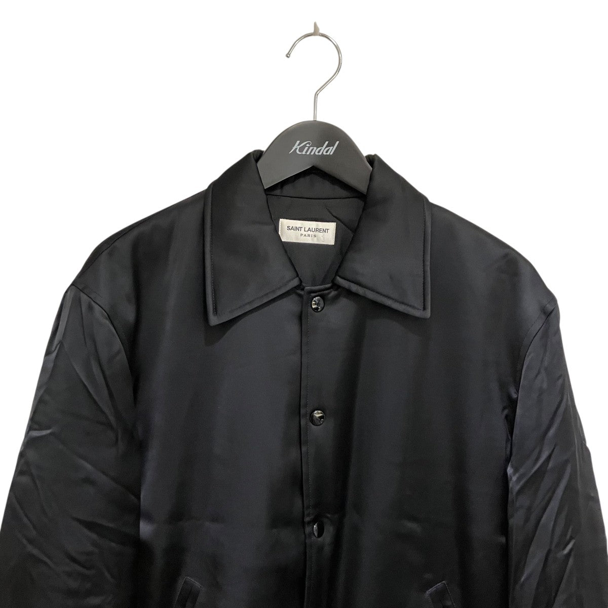 ky15 【超美品YVES SAINT LAURENT ウール100 ジャケット 極美品 Yves Saint Laurent ウールジャケット ブラック S