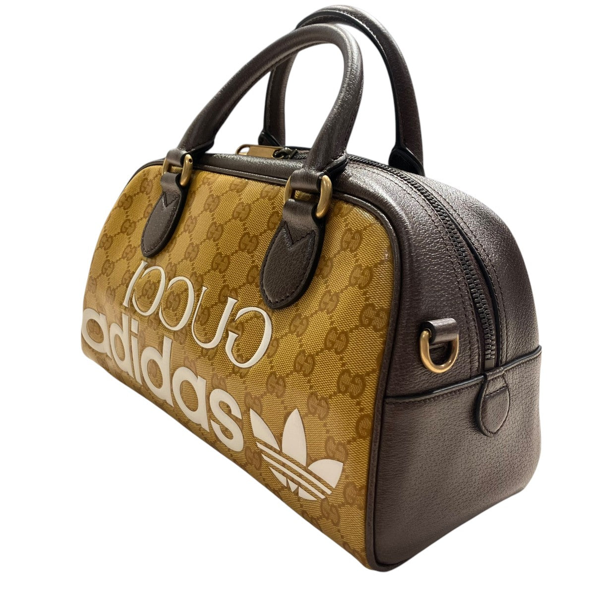 全国送料無料・イイ店 GUCCI×adidas 2WAYロゴミニダッフルバッグ702397 702397 バッグ