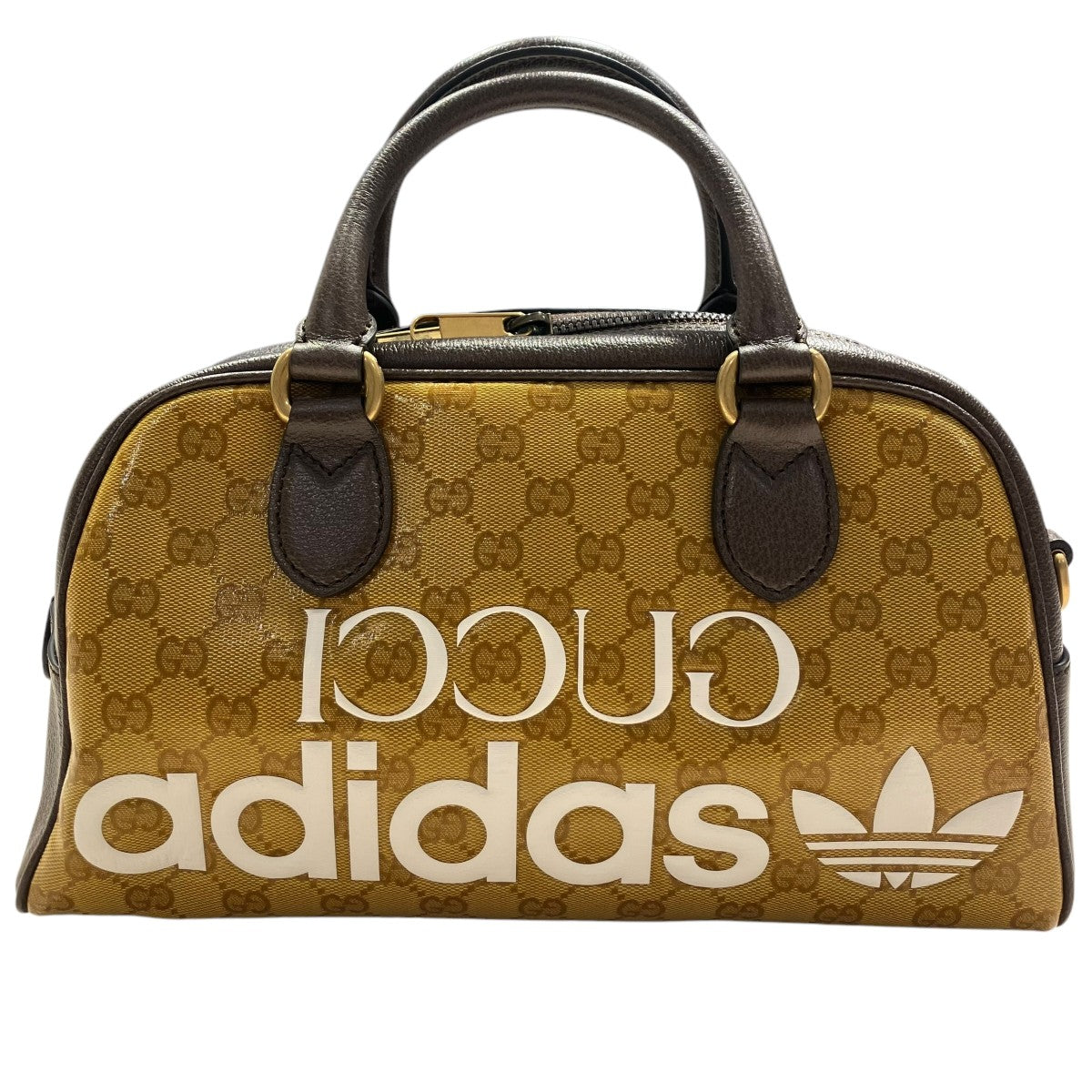 Gucci Adidas 2way bag mini duffel bag f-21830 Green 727558