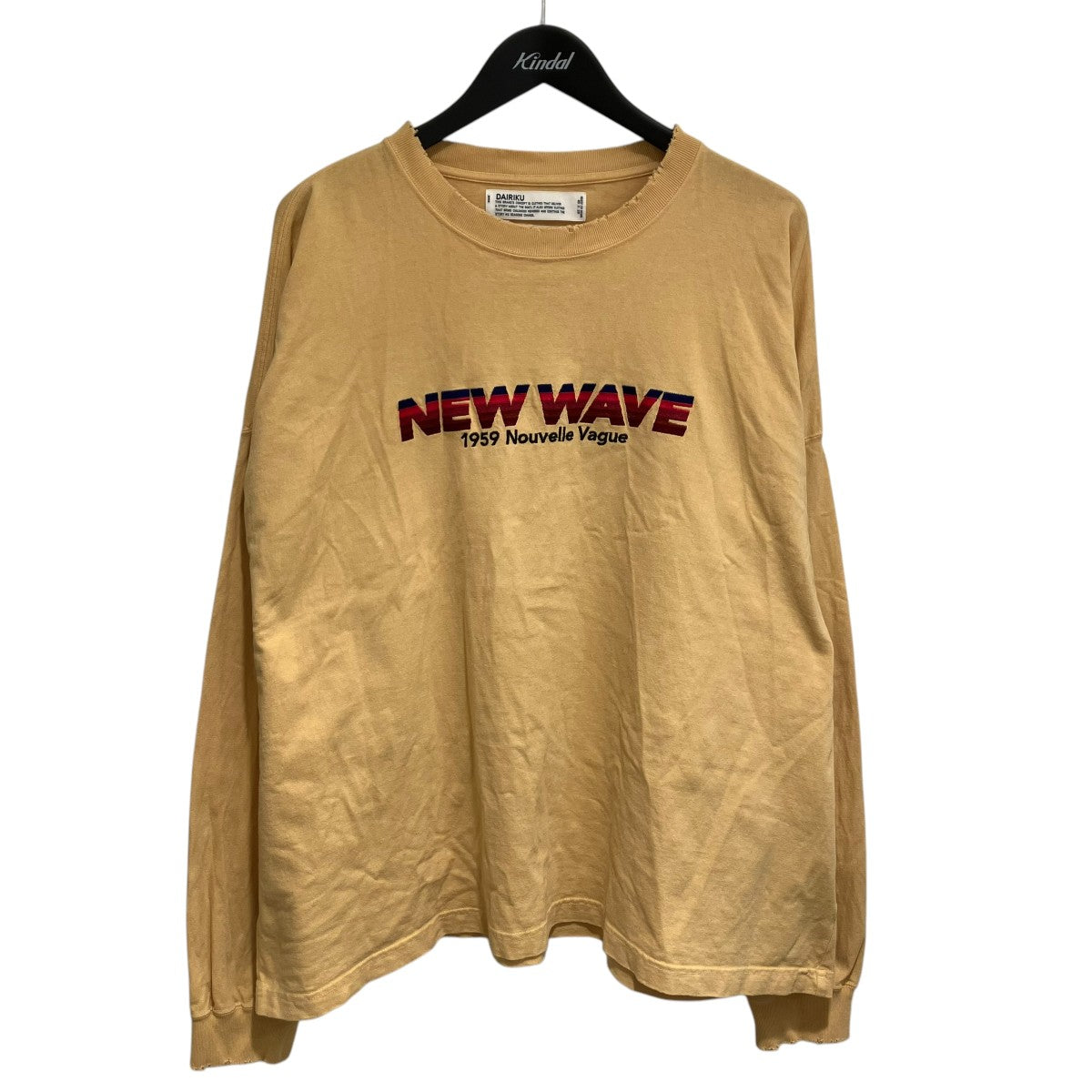 DAIRIKU(ダイリク) 「NEW WAVE Tee」ロングスリーブTシャツ DAIRIKU(ダイリク) 「NEW WAVE Tee」ロングスリーブTシャツ