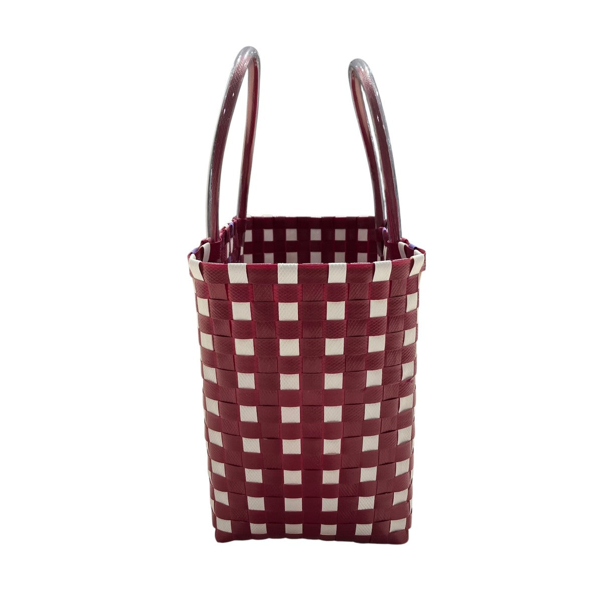 大人気新品  MARNI(マルニ) 「ピクニックバッグ」カゴバッグ ピンク｜【公式 バッグ
