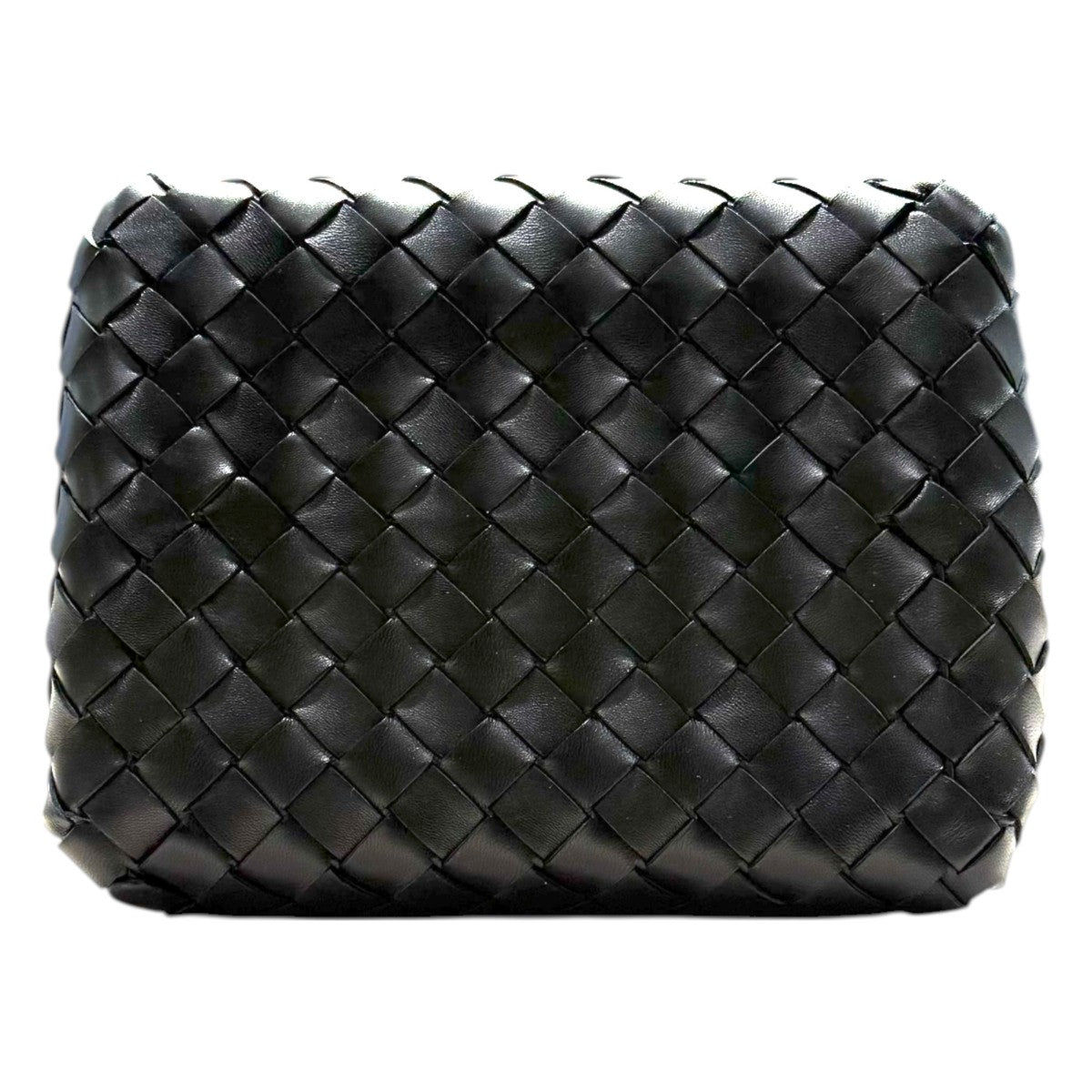 BOTTEGA VENETA イントレチャートクッション　レア　ブラウン系　美品 フォンデンテパデッド ダブル イントレチャート クッション