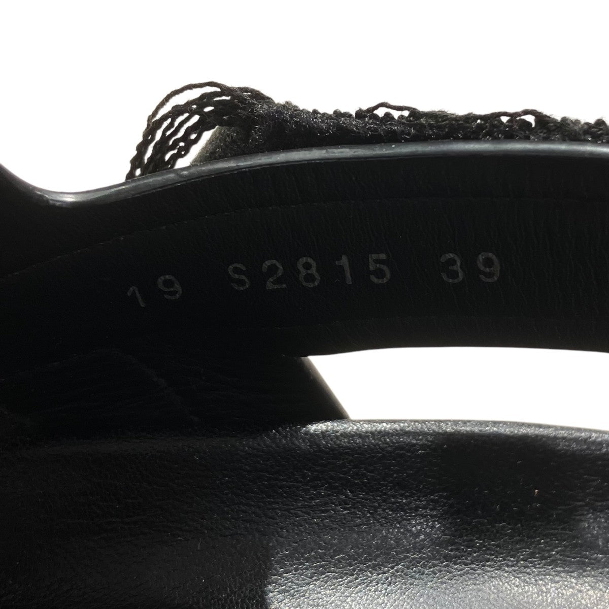 RICK OWENS(リックオウエンス) サンダルS2815 S2815 ブラック