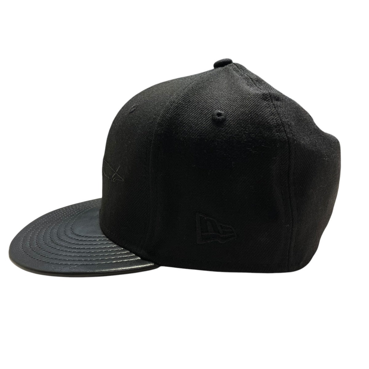 ✨【ヨウジヤマモト × ニューエラ】59FIFTY レザー切り替えキャップ ✨【ヨウジヤマモト × ニューエラ】59FIFTY レザー切り替え