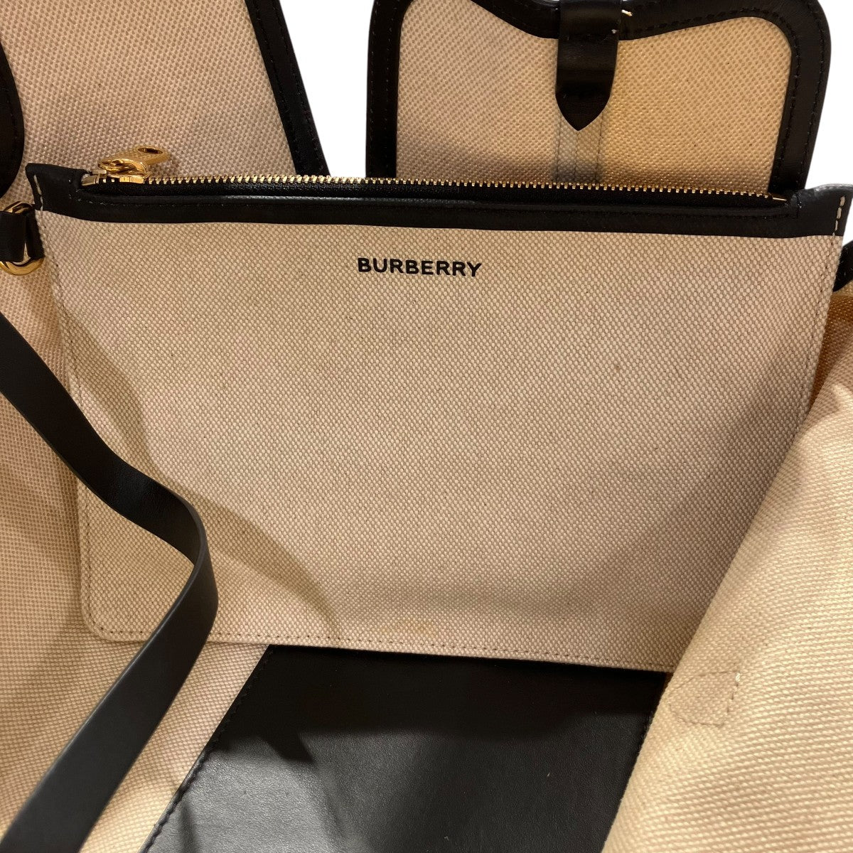 BURBERRY 「MD SOFT BELT TOTE」トートバッグ8010341 古着・中古-9枚目のアイテム画像