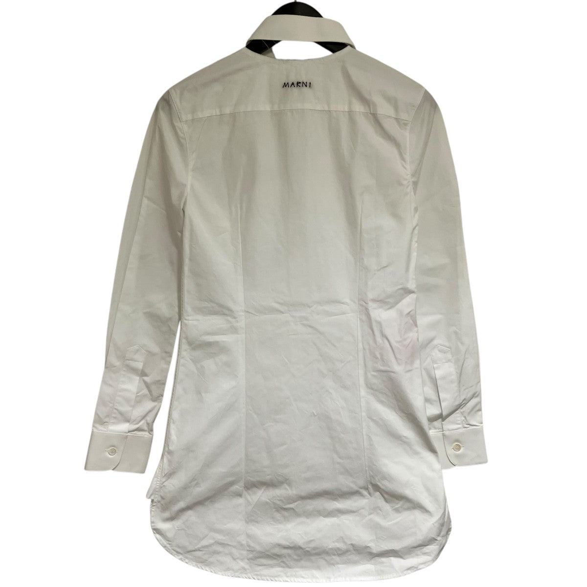 マルニ MARNI 23AW 長袖シャツ CAMA0556SY ホワイト サイズ：36 MARNI(マルニ) 23AW長袖シャツCAMA0556SY CAMA0556SY ホワイト