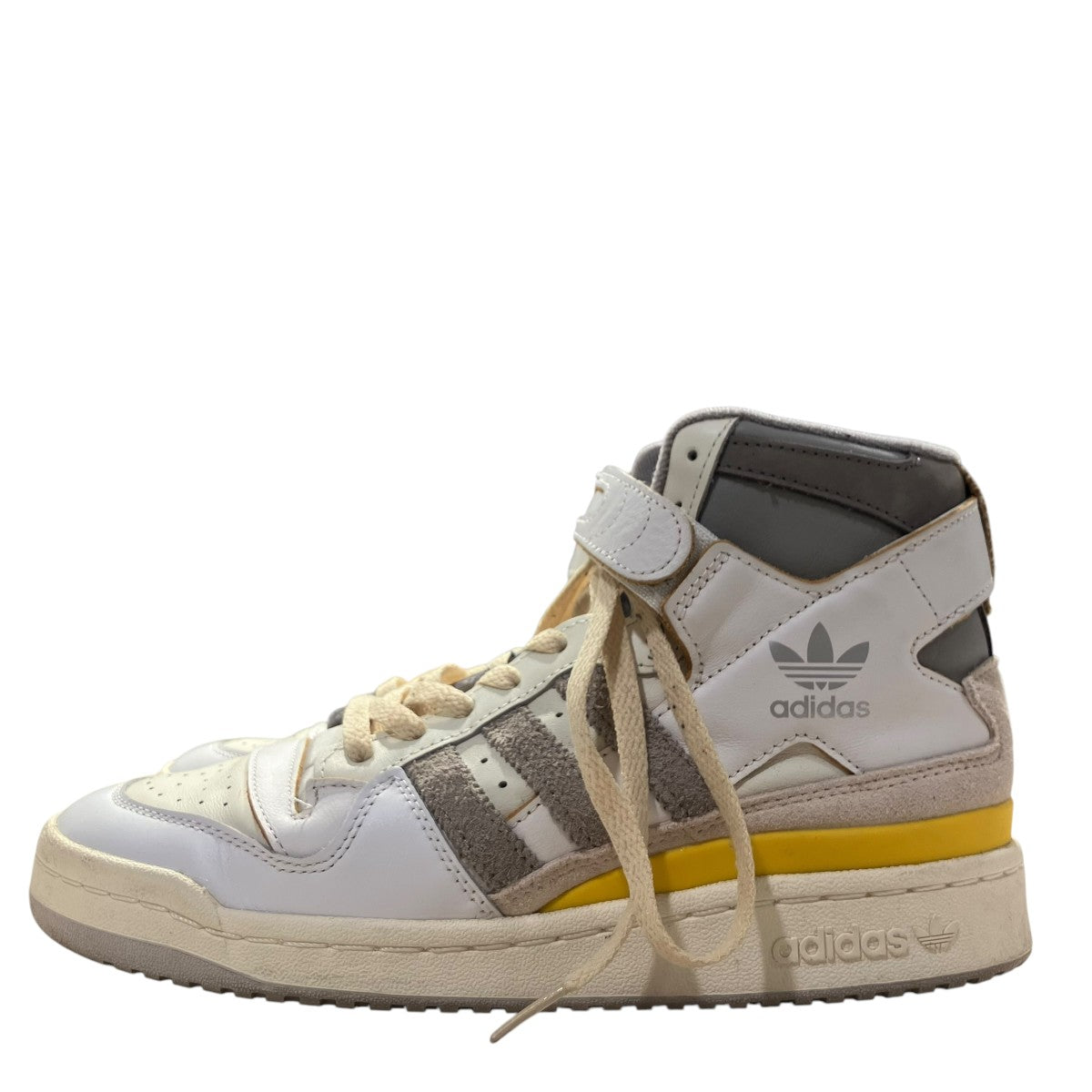 adidas アディダス FORUM 84 HIGH　スニーカー 27ｃｍ adidas(アディダス) 「Forum 84 High White Yellow」ハイカット