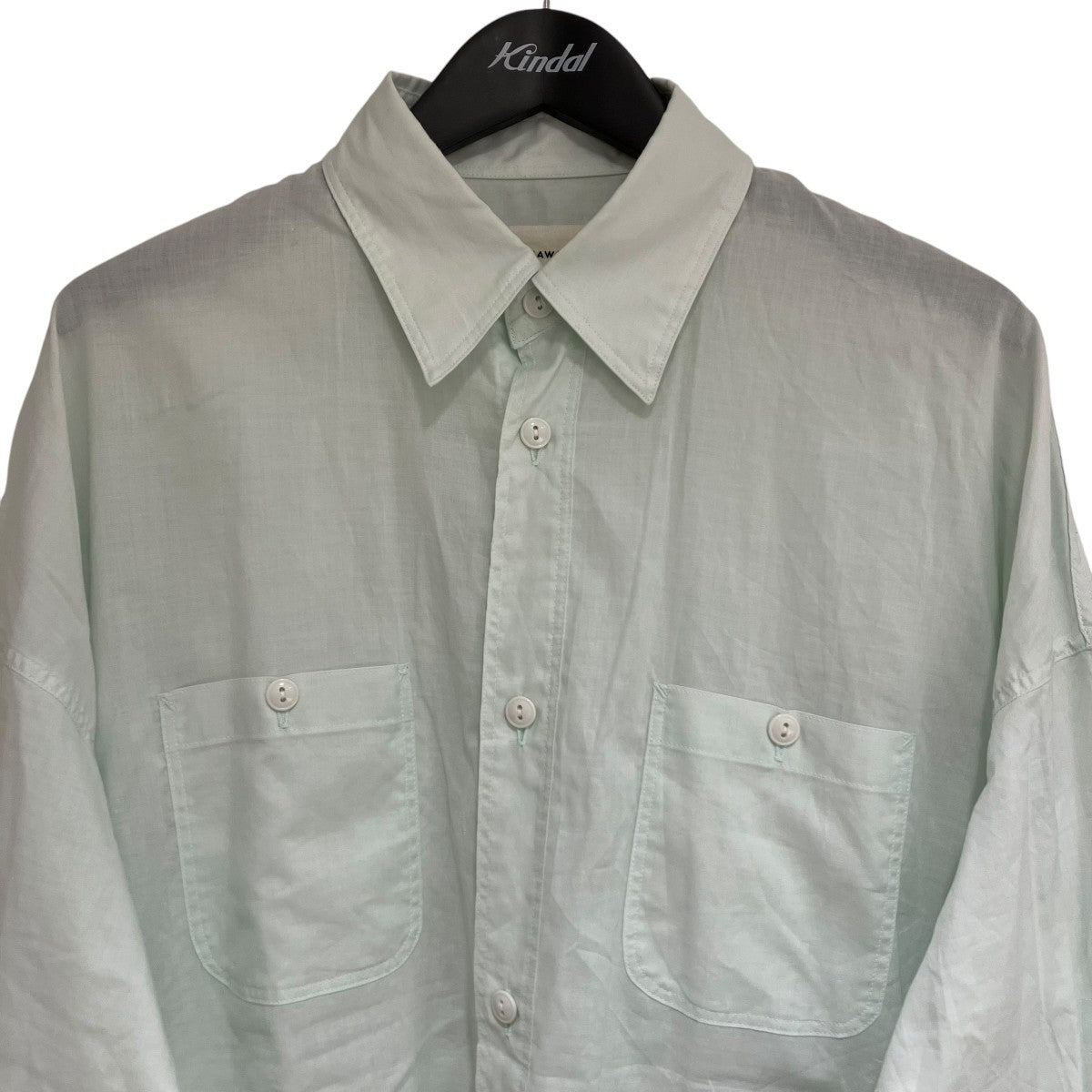 MARKAWARE 24SS「TENT LONG SHIRT」シャツA24A-18SH01C 古着・中古-3枚目のアイテム画像