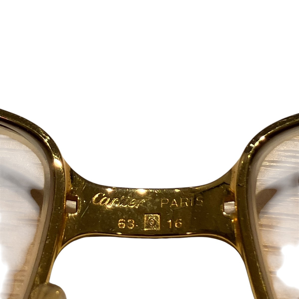 Cartier(カルティエ) 「チェーンモチーフ ヴィンテージ サングラス