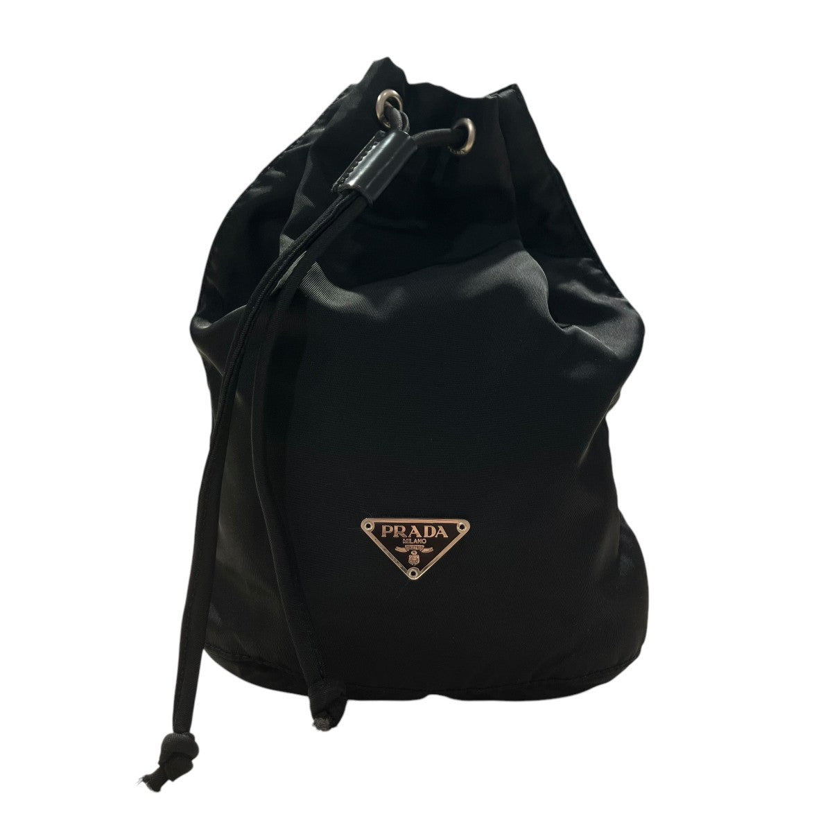 PRADA 巾着 ナイロンバッグ 黒 約22cm 楽天市場】【バッグ】PRADA プラダ ナイロン 巾着バッグ 2WAY