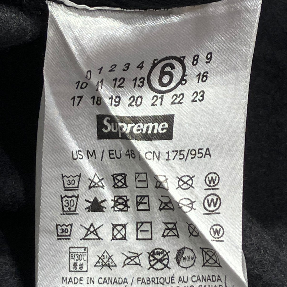 新品未使用 レシート付き Lサイズ Supreme MM6 Box Logo Buy Supreme x MM6 Maison Margiela Box Logo Tee 'White