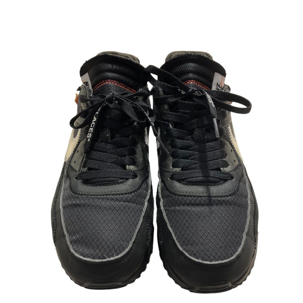 NIKE×OFFWHITE 「AIR MAX 90 BLACK CORN」ローカットスニーカーAA7293-001 古着・中古-3枚目のアイテム画像