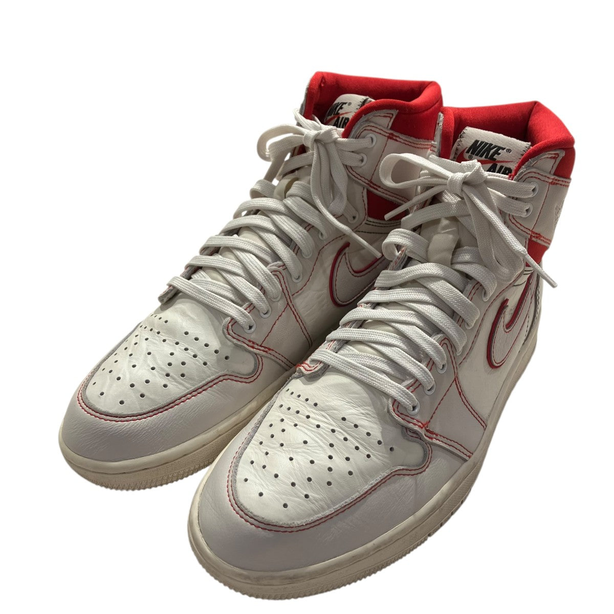NIKE(ナイキ) 「RETRO HIGH OG SAIL UNIVERSITY RED」ハイカット