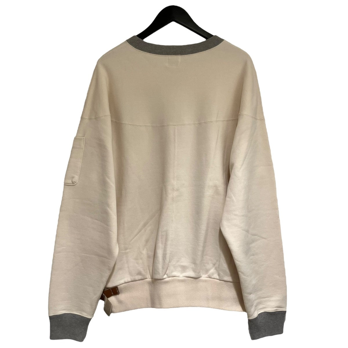 サンシー SUNSEA スウェット トレーナー サイドベルト スリット 長袖 2 サンシー SUNSEA スウェット トレーナー サイドベルト スリット