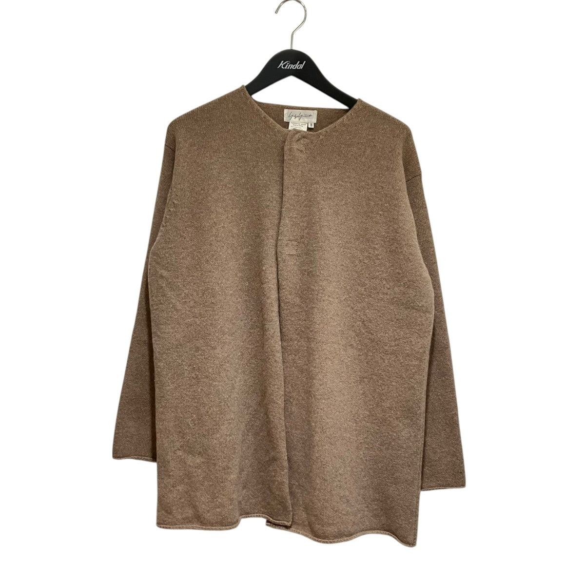 ヨネダルアー カーリーヤマモト YOHJI YAMAMOTO(ヨウジヤマモト) YACK ハイネックカーデFK-K07-173 FK