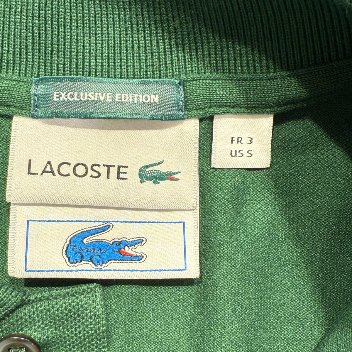 LACOSTE(ラコステ) 「S S Polo Shirt ピケ 鹿の子」ポロシャツ
