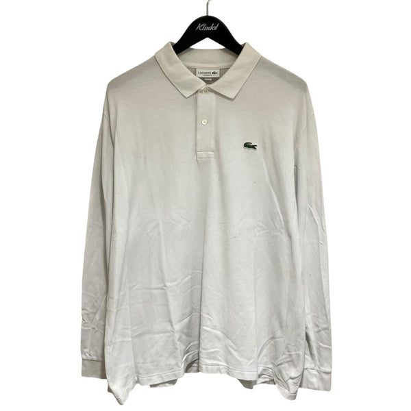 LACOSTE ホワイトポロシャツ L1312AL-001 LACOSTE ホワイトポロシャツ