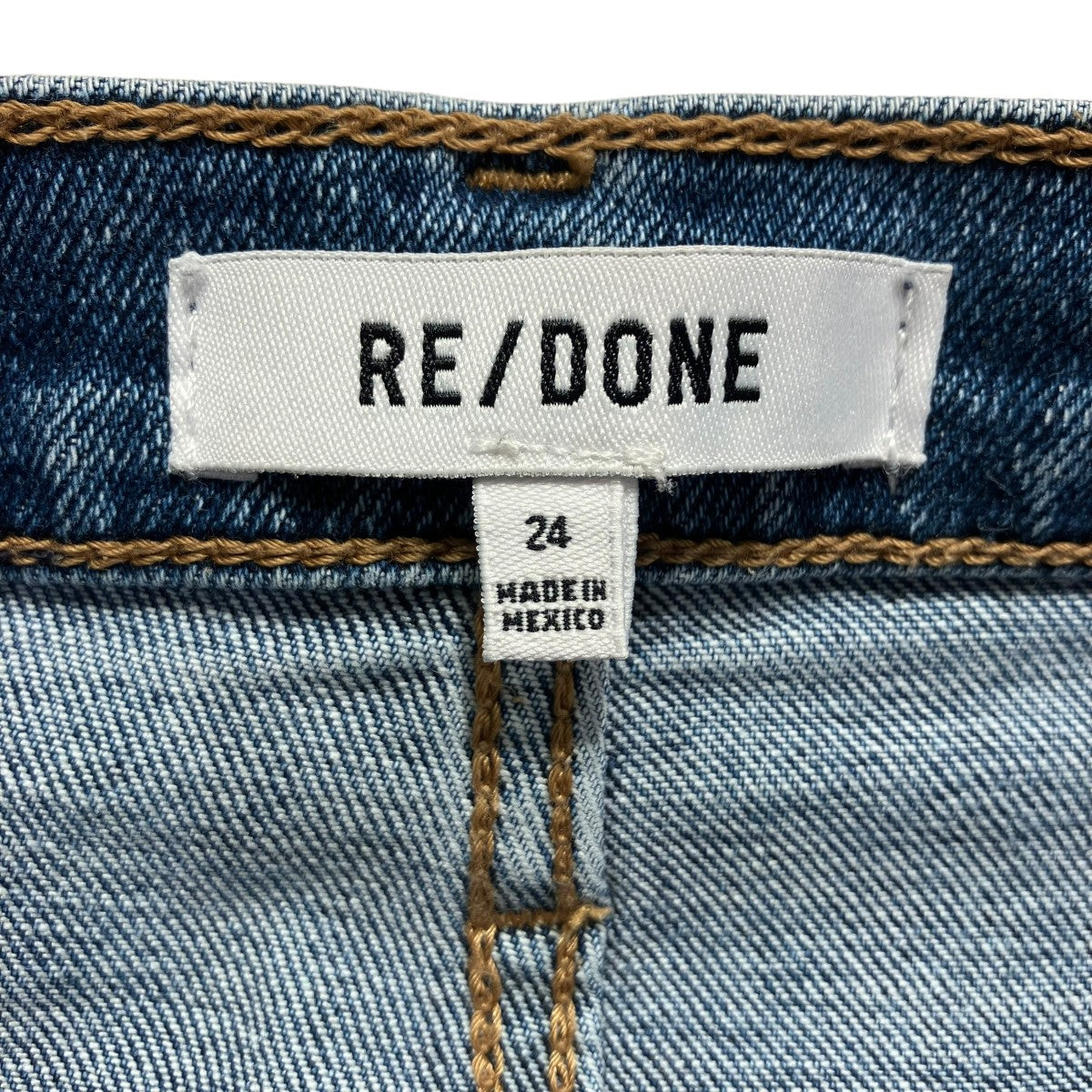 RE／DONE 「22 70s Stove Pipe Pants」デニムパンツ3610600439 古着・中古-6枚目のアイテム画像