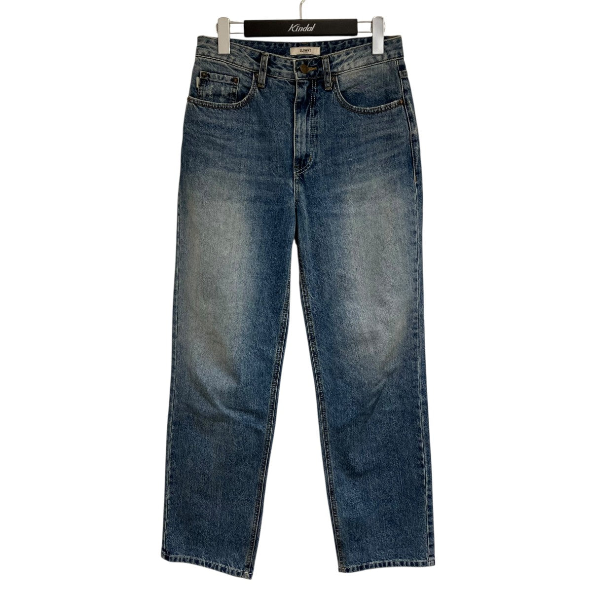 GLOWNY 「93 MIDRISE LOOSE FIT JEANS BLUE」デニムパンツ23B0002 古着・中古-1枚目のアイテム画像