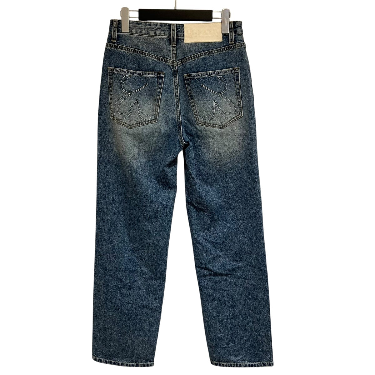 GLOWNY 「93 MIDRISE LOOSE FIT JEANS BLUE」デニムパンツ23B0002 古着・中古-2枚目のアイテム画像