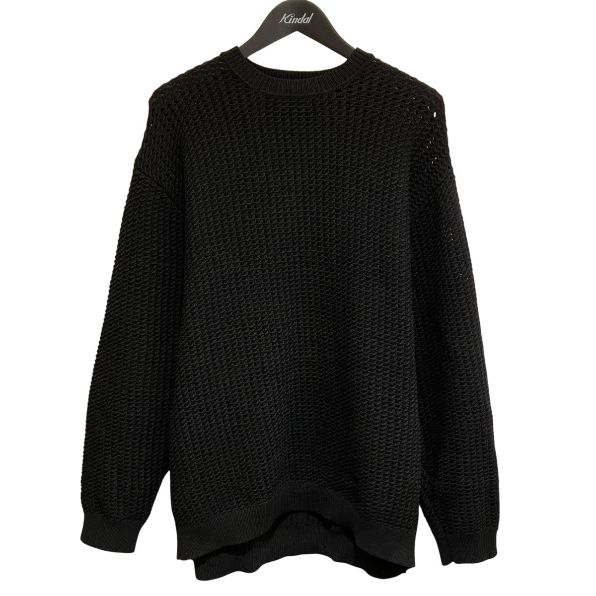 nonnative(ノンネイティブ) 24SSRANCHER L S SWEATER C N MESHメッシュ
