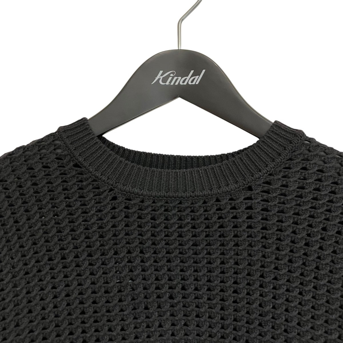 nonnative(ノンネイティブ) 24SSRANCHER L S SWEATER C N MESHメッシュ