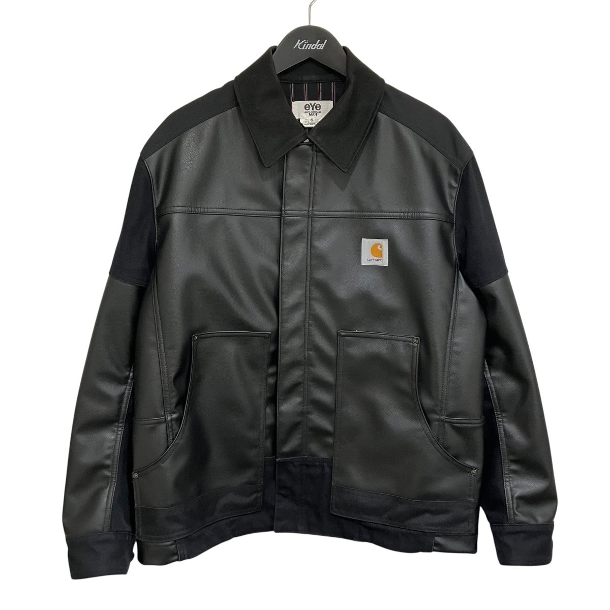 eYe COMME des GARCONS JUNYAWATANABE MAN×CarHartt 24SS合皮×綿