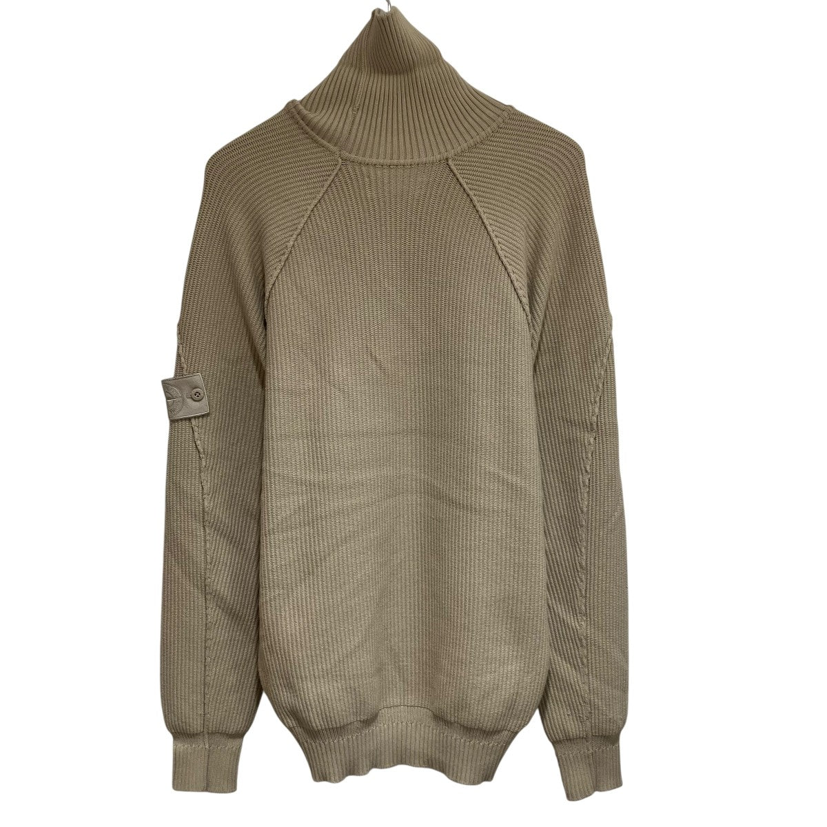 Stone  '21 Ghost ベージュ ニット タートルネック Stone Island '21 Ghost ベージュ ニット タートルネック