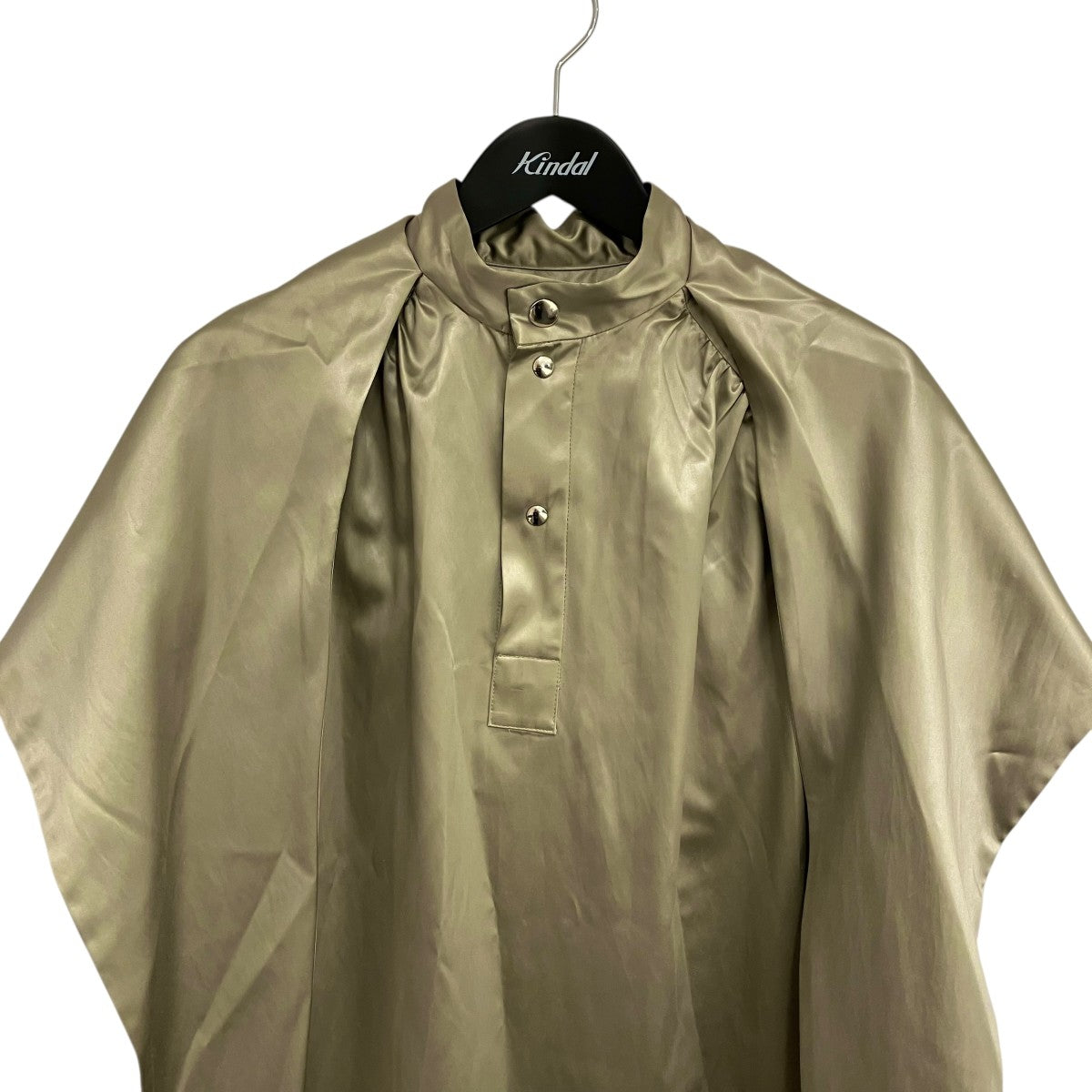 FUMIKA UCHIDA(フミカウチダ) Satin Drape PonchoポンチョFU-M-TP001