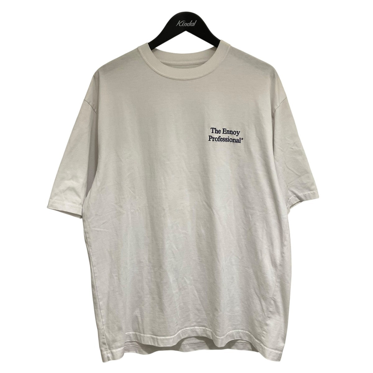 ENNOY(エンノイ) ロゴ刺繍TシャツSS21BRENCT02NTL