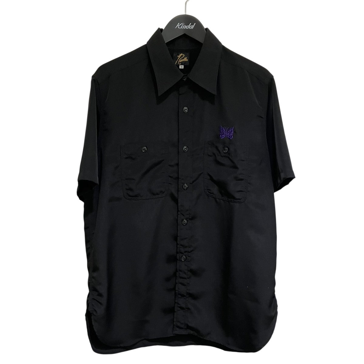 Needles(ニードルズ) S S Work Shirt - Poly Cloth半袖シャツ