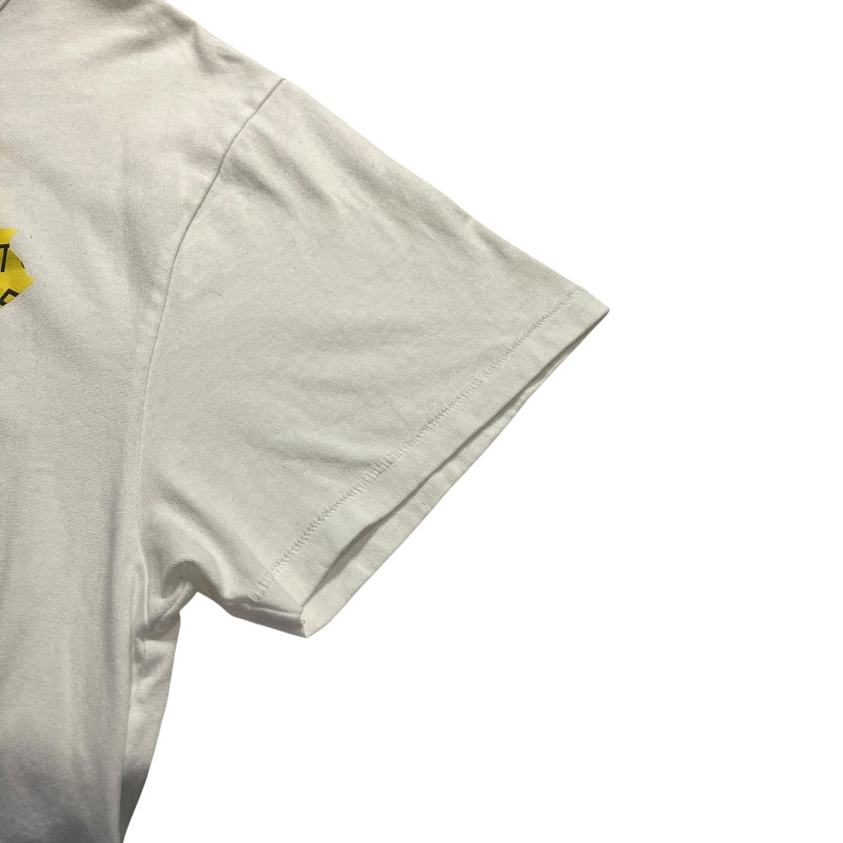 【訳あり】OFF-WHITE // FIRETAPE S/S T-SHIRT Tシャツ ホワイト Off-White Cotton FIRETAPE CROSS T-Shirt men - Glamood Outlet