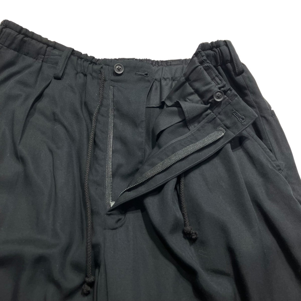 Ry/Ny/Cu LAWN BELT HEM PANTS – THE SHOP YOHJI YAMAMOTO