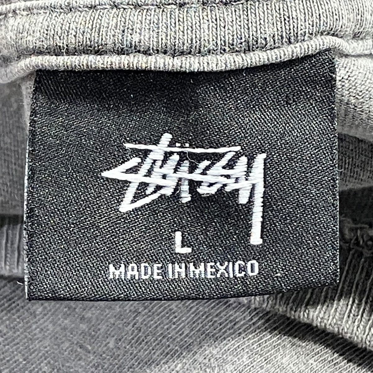 ステューシー　長袖Tシャツ　長袖カットソー グレー 未使用品　Designs stussy(ステューシー) 長袖Tシャツ グレー サイズ L｜【公式