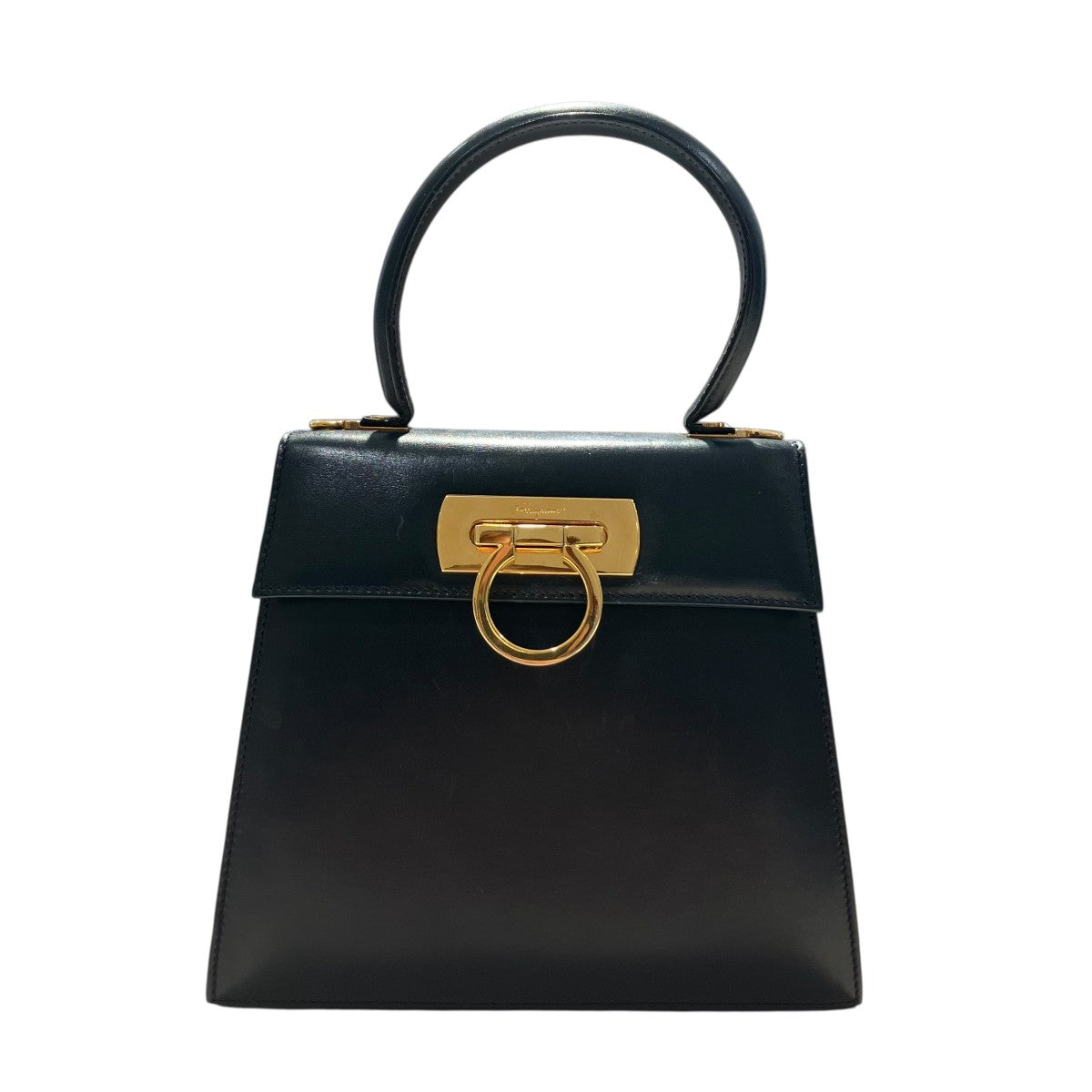 【kae.i♡】美品 サルヴァトーレフェラガモ ELINDA2 ブラック Salvatore Ferragamo(サルヴァトーレフェラガモ) トートバッグ