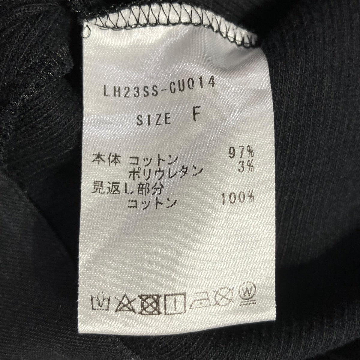 LOHEN Sleeveless cut and sewフォルムタックプルオーバーLH23SS-CU014 古着・中古-5枚目のアイテム画像