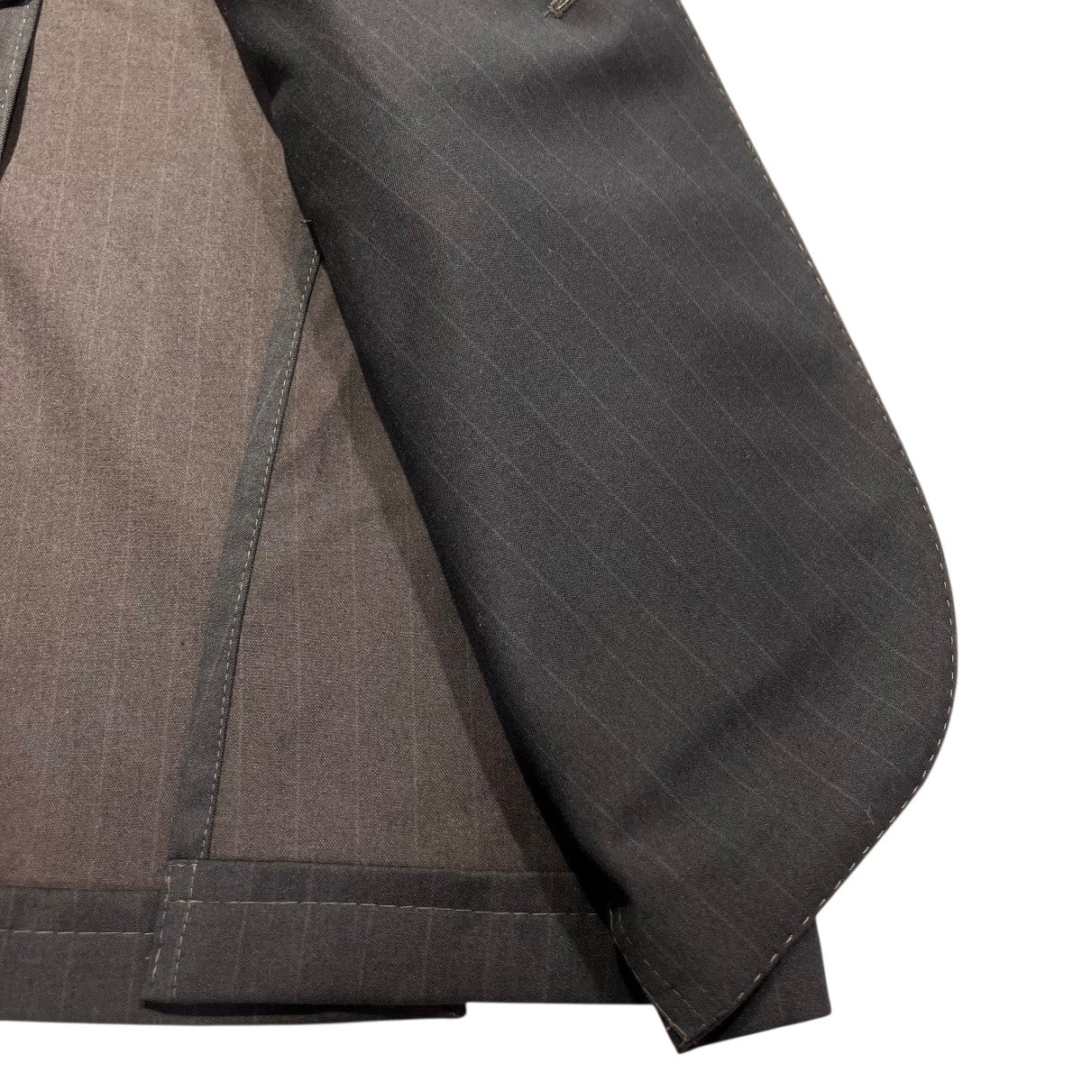 LARDINI ストライプスーツ 46 REG LARDINI(ラルディーニ) ウールストライプセットアップスーツJQ0866AQ